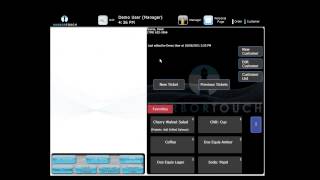 New Hospitality Touchscreen POS Harbortouch Merchant Demo at FreePOSProscom 62012 [upl. by Ayet473]