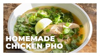 How To Make Vietnamese Chicken Pho Recipe  Pho Ga [upl. by Razaele313]