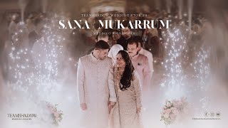 SANA amp MUKARRUM  WEDDING FILM  2024  BANGLORE  TEAMSHADOW WEDDINGS [upl. by Enilarac841]