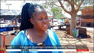 Disposal of used cooking oil in storm water drains clogging the system in Thohoyandou [upl. by Absalom702]