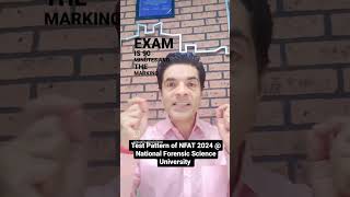 Exam Pattern of NFAT  National Forensic Aptitude Test 2024 Entrance exam for NFSU [upl. by Standish]