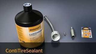 Howtouse ContiTireSealant  Tire Sealant Kit [upl. by Leanna]