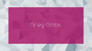 Greg Gibbs  appearance [upl. by Enerahs863]