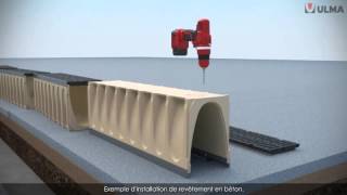 Comment installer Caniveaux Drainage ULMA Architectural Solutions [upl. by Pellet]