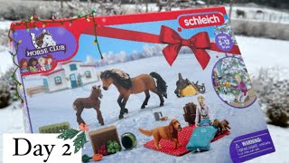 Schleich Horse Club Advent Calendar  Day 2 [upl. by Nonnaehr]