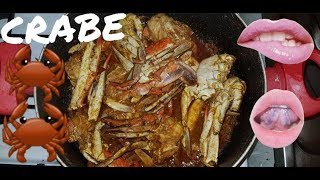 👩‍🍳CRABE  RECETTE CRABE TRÈS FACILE amp RAPIDE🦀👅🤤👌 [upl. by Son]