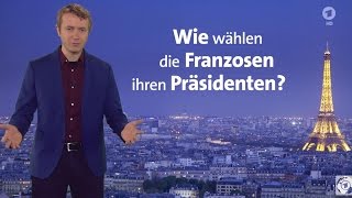 kurzerklärt Wie wählt Frankreich seinen Präsidenten [upl. by Drawe846]