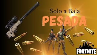 Reto a Solo Bala Pesada Fortnite [upl. by Kellen]