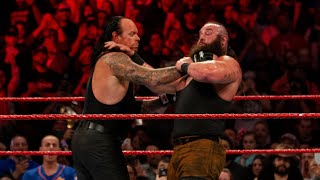 The Undertaker attacks Braun Strowman On this day in 2017 [upl. by Nylssej]