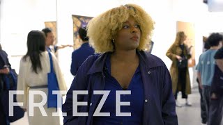 Taja Cheek’s Tour of Frieze New York  Frieze New York 2024 [upl. by Peih]