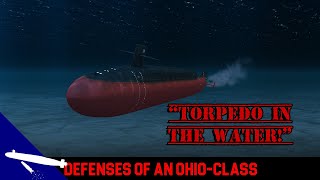 How the US Navys Ohio Class Ballistic Missile Submarines Defend themselves [upl. by Anilesor]