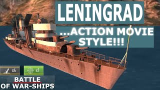 Battle of warships leningrad [upl. by Leinadnhoj765]