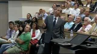 The Moment CERN Scientist Announces Higgs Boson God Particle Discovery [upl. by Gerianna]