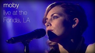 Moby  The Last Day feat Skylar Grey Live at The Fonda LA [upl. by Anairam99]