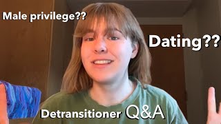 FtMtF Detransitioner QampA [upl. by Annavoeg]