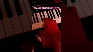 GEOMETRY DASH ON PIANO geometrydash bloodbath dash lobotomy fireinthehole wateronthehill [upl. by Irtemed]