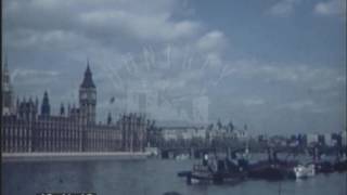 Londons Streets And Buildings 1950s  Film 33842 [upl. by Komsa]