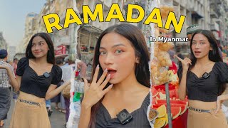 How Muslims people spend Ramadan in Yangon Myanmar Burma [upl. by Ynohtnanhoj]