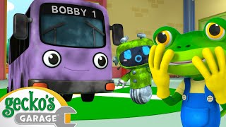 What a mess Bobby   Geckos Garage 3D  Learning Videos for Kids 🛻🐸🛠️ [upl. by Willey]