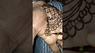 Part 2 mehndi design 🤩🤩 [upl. by Phil]