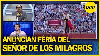 Temporada taurina de la feria del Señor de los Milagros empezará en octubre [upl. by Reeher856]