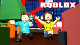 ESCAPE ROBLOX HEADQUARTERS OBBY w Dollastic Plays  MicroGuardian [upl. by Salomie346]