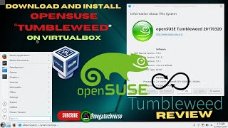 openSUSE Tumbleweed  Download And Install on VirtualBox and Review  openSUSE Tumbleweed 2024 HINDI [upl. by Kristofer]