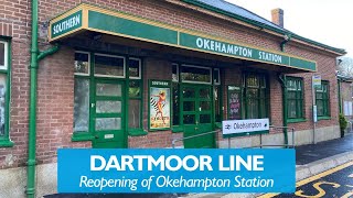 Okehampton Station Reopens [upl. by Heyman701]