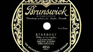 1931 HITS ARCHIVE Stardust  Isham Jones instrumental [upl. by Maribel174]