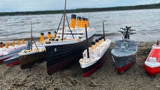 We Tested All the Ships at the Lake with Titanic Gold Sinking [upl. by Asined]