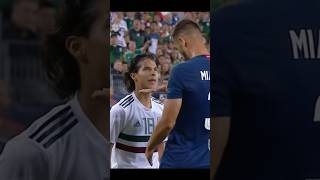 Diego Lainez 🆚 Matt Miazga shorts football soccer usa mexico [upl. by Ehcropal529]