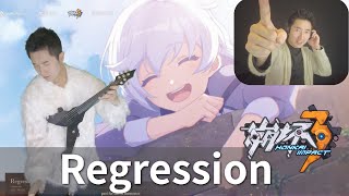 Regression  Honkai Impact 3rd Theme Song violin cover  reactions [upl. by Farmelo]