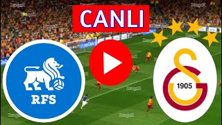 🔴GALATASARAY RIGAS FS MAÇI CANLI İZLE  eFootball Türkçe Simülasyon [upl. by Ynnos288]