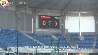 Pierwszy mecz Piasta na nowym stadionie  03112011r [upl. by Amhsirak]