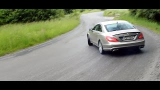 MercedesBenz CLS 63 AMG PURE CAR SOUND and DRIFTED [upl. by Berlinda]