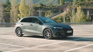 Audi RS 3 Sportback Audi RS Q8 SUV performance Trailer on location [upl. by Carolyne]