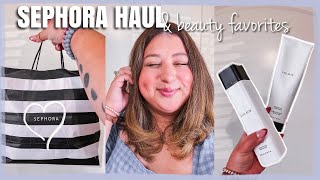 SEPHORA HAUL 🛍️✨ everything I bought for 330 and my current beauty favorites [upl. by Yve]