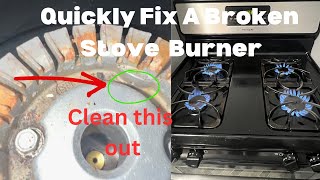 How To Fix Broken Stove Burner For FREE [upl. by Nosreip]