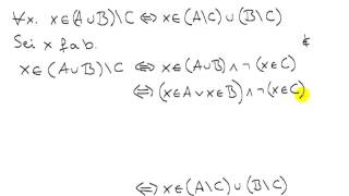 Beweis einer Mengengleichheit [upl. by Publius]