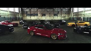 2018 Mustang Madness London  Velgen Wheels [upl. by Ilrahc]