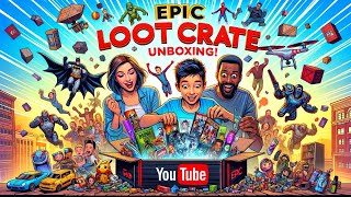 Father amp Son Ultimate Unboxing January 2024 Loot Crate Reveal [upl. by Marinna]