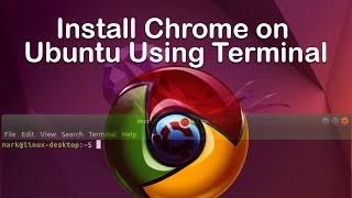 How to Install Chrome on Ubuntu Using Terminal [upl. by Alonso]