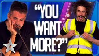 Comedian Viggo Venn makes HIVIS HILARIOUS  Unforgettable Audition  Britains Got Talent [upl. by Nicol]