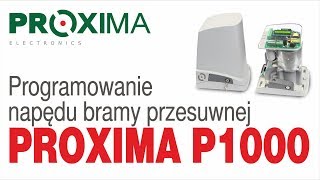 Programowanie napędu Proxima P1000  omówienie funkcji [upl. by Ignacius539]