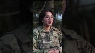 A Female Fire Direction Control Specialist talks about her role during a HIMARS live fire exercise [upl. by Marbut830]