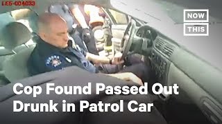 Cop Caught Passed Out Drunk in Patrol Car  NowThis [upl. by Sorgalim161]