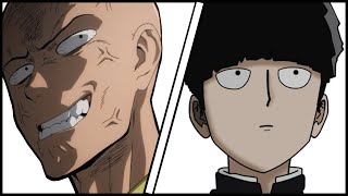 One Punch Man and Mob Psycho 100 Comparison One Punch Man VS Mob Psycho [upl. by Yenreit831]