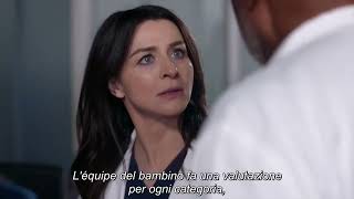 Stefania Spampinato as Carina Deluca on Greys Anatomy 19x12 p1 [upl. by Plafker]