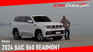 Review 2024 BAIC B60 Beaumont [upl. by Arfihs]