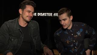 The Disaster Artist Interview  James Franco and Dave Franco [upl. by Herb]